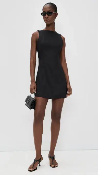 Joe's Jeans The Lara Mini Dress Black | Thumbnail 5 Joe's Jeans The Lara Mini Dress Black | Thumbnail 5