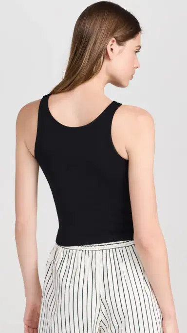 Free People Clean Lines Cami Black M/L | Thumbnail 3 Free People Clean Lines Cami Black M/L | Thumbnail 3
