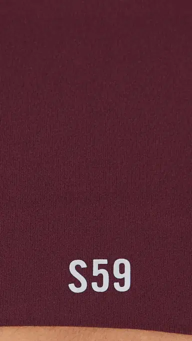 Splits59 Sara Airweight Bra Dk Cherry | Thumbnail 6