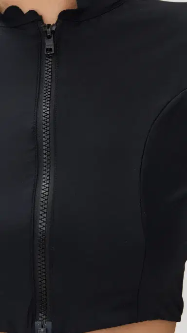 PQ Swim Quinn Sun Swim Top Black | Thumbnail 6
