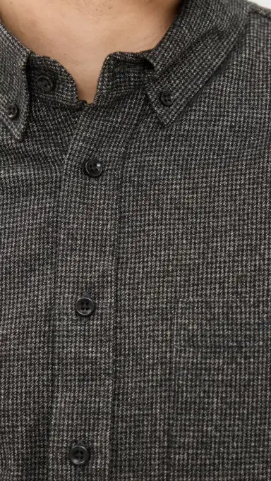 Taylor Stitch Jack Houndstooth Shirt Dark Forest 38 | Thumbnail 6 Taylor Stitch Jack Houndstooth Shirt Dark Forest 38 | Thumbnail 6