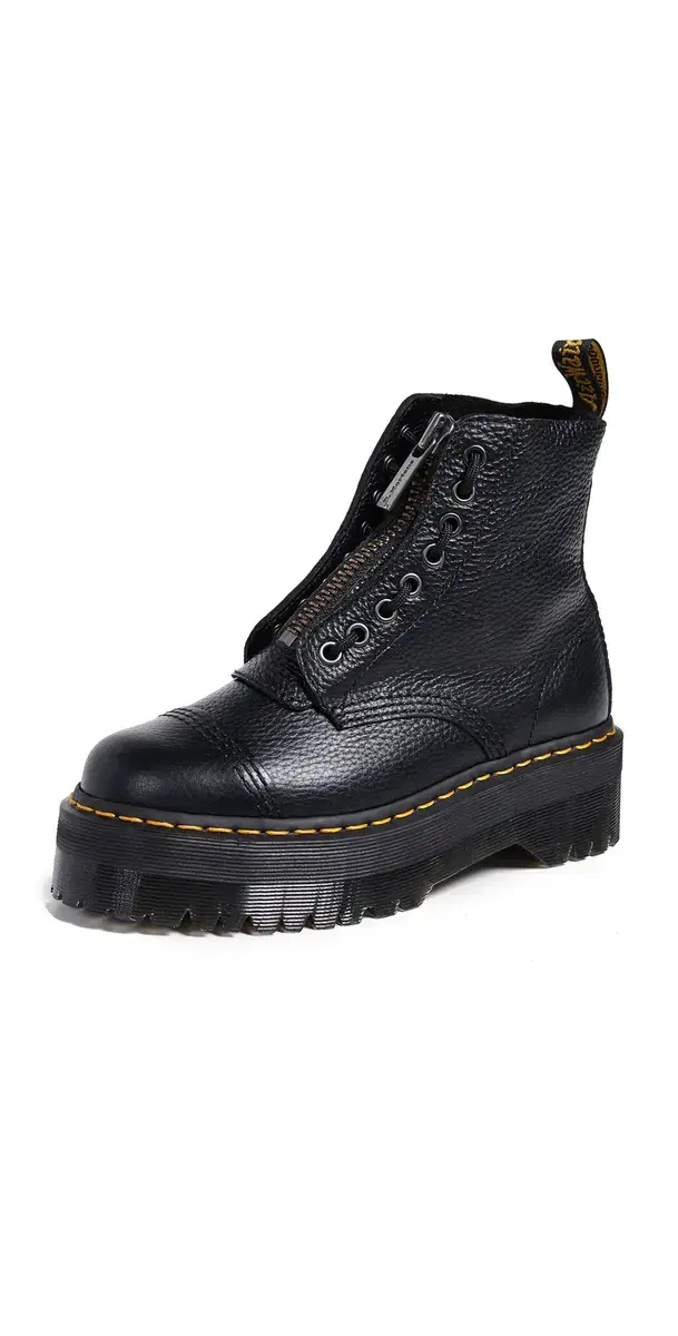 Sinclair 8 Eye Boots Black