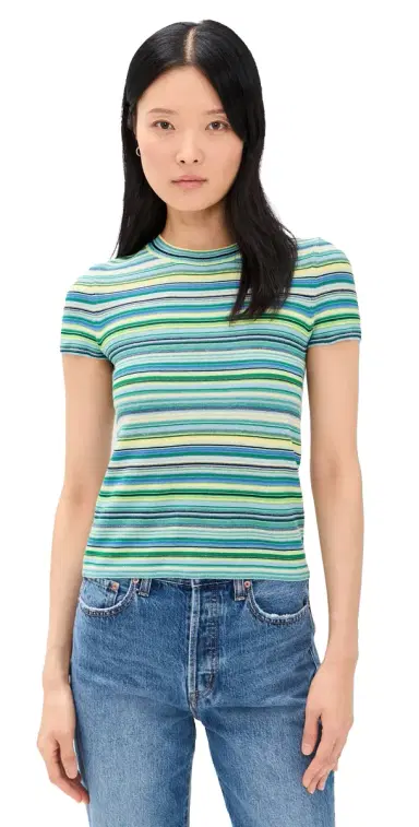 Pistola Selene Tee Blue Green Multi XS | Thumbnail 1
