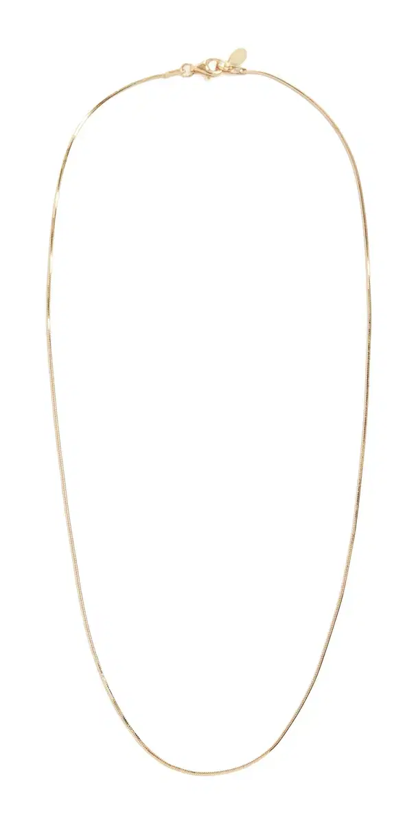 SHASHI Petite Lady Necklace Gold One Size