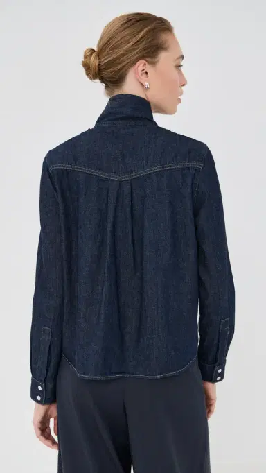 TWP Connor Button Down Indigo Resin | Thumbnail 3