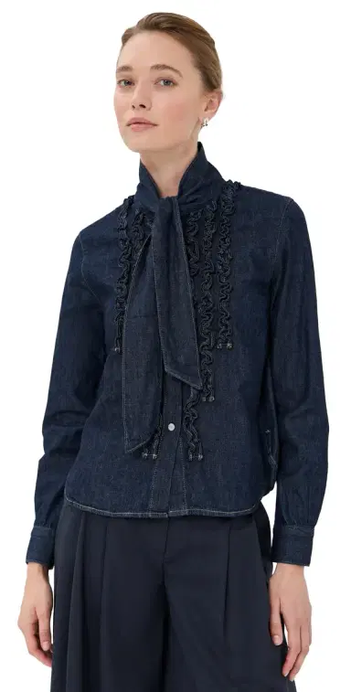 TWP Connor Button Down Indigo Resin | Thumbnail 1