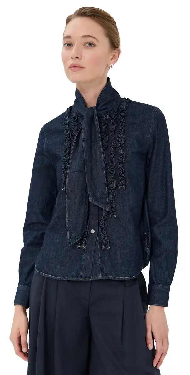 Connor Button Down Indigo Resin