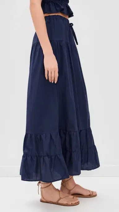 Peixoto Riley Maxi Skirt Navy | Thumbnail 4