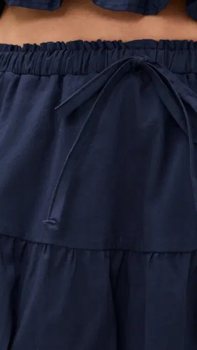 Peixoto Riley Maxi Skirt Navy | Thumbnail 6