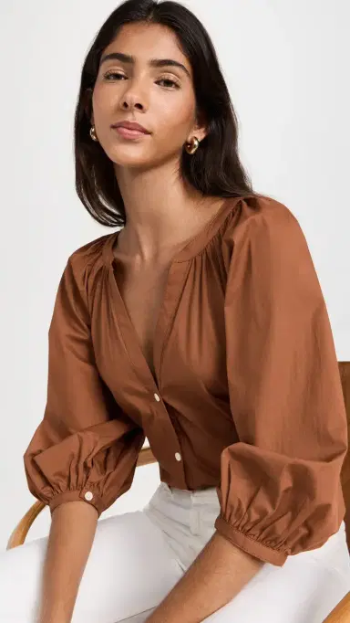 Staud New Dill Top Tan XL | Thumbnail 2