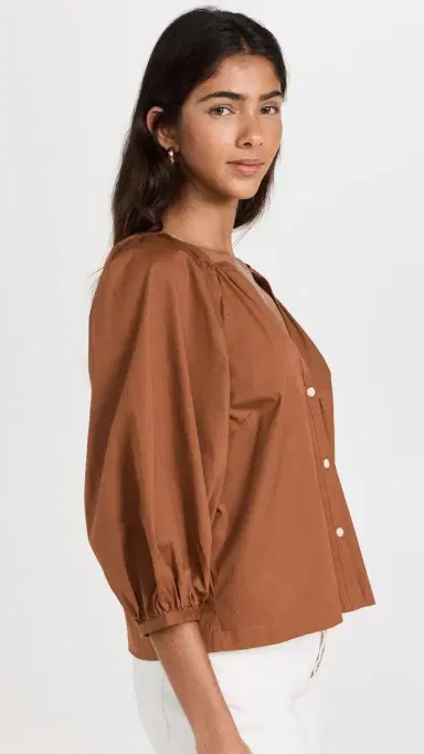 Staud New Dill Top Tan XL | Thumbnail 4