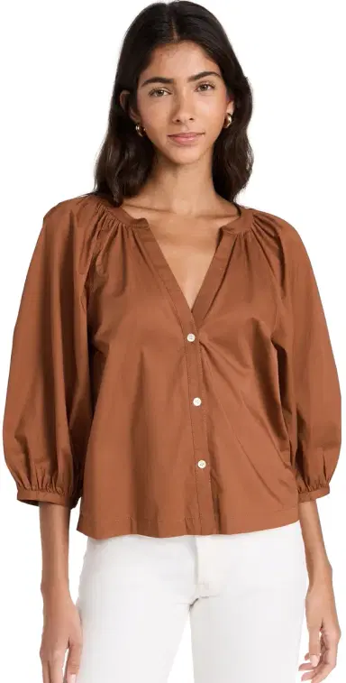Staud New Dill Top Tan XL | Thumbnail 1