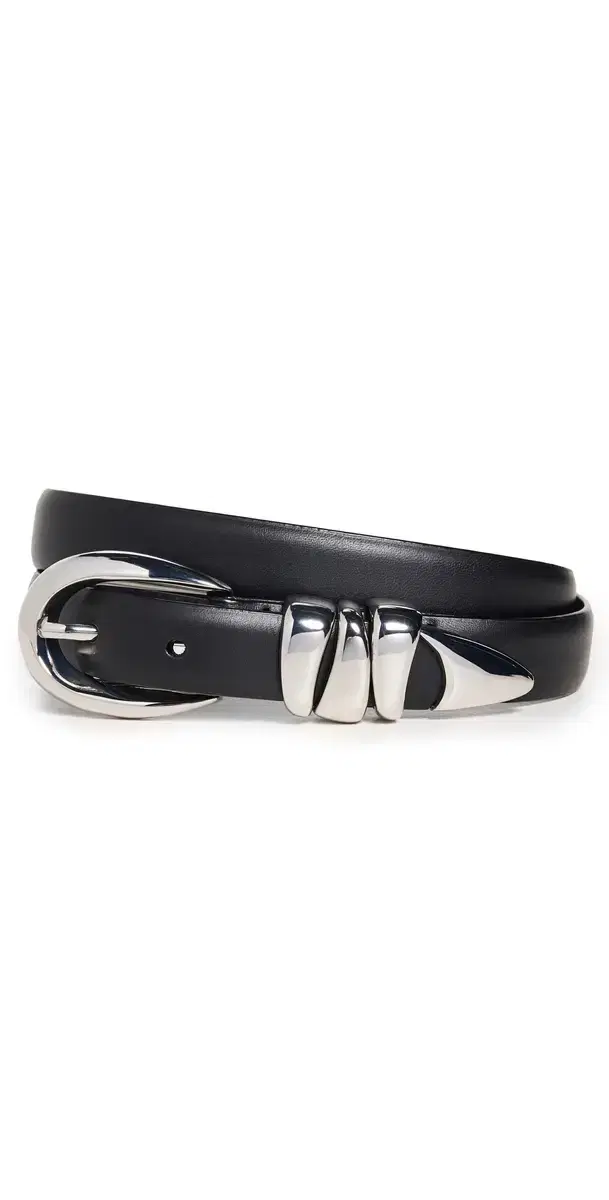 Madewell Triple etal Keeper Belt True Black