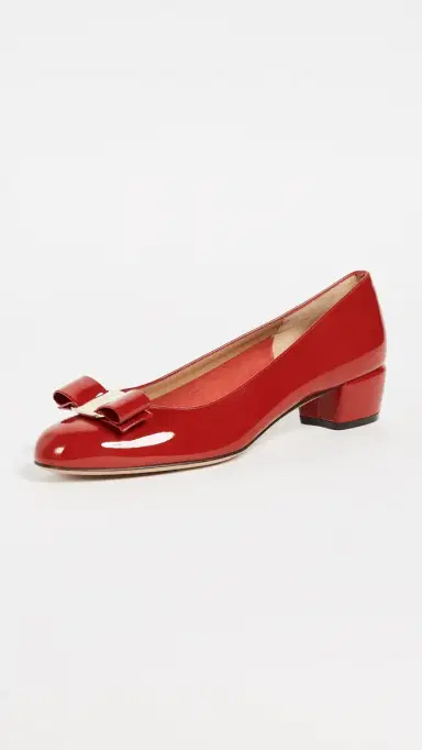 Ferragamo Vara Low Heel Pumps | Thumbnail 2