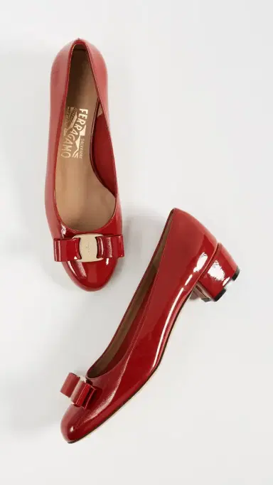 Ferragamo Vara Low Heel Pumps | Thumbnail 5