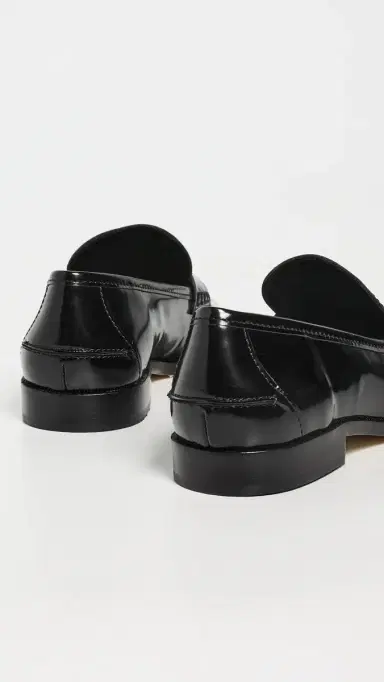 Larroudé Larroude x Parke Loafers Glossy Box Black 6 | Thumbnail 4 Larroudé Larroude x Parke Loafers Glossy Box Black 6 | Thumbnail 4