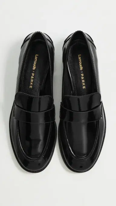 Larroudé Larroude x Parke Loafers Glossy Box Black 6 | Thumbnail 5 Larroudé Larroude x Parke Loafers Glossy Box Black 6 | Thumbnail 5