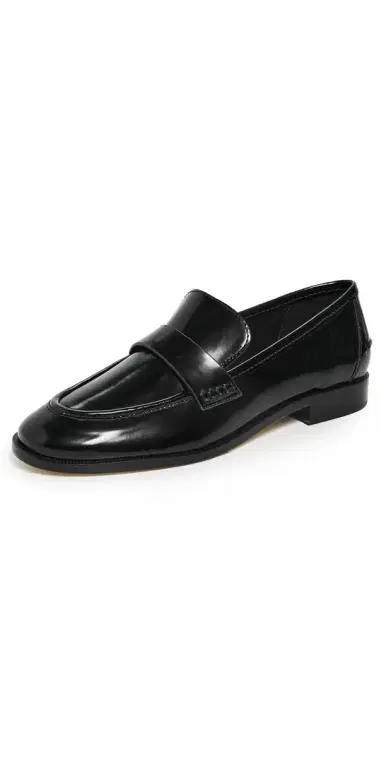 Larroudé Larroude x Parke Loafers Glossy Box Black 6 | Thumbnail 1 Larroudé Larroude x Parke Loafers Glossy Box Black 6 | Thumbnail 1