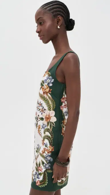 FARM Rio Mini Dress Nature Sand | Thumbnail 4 FARM Rio Mini Dress Nature Sand | Thumbnail 4