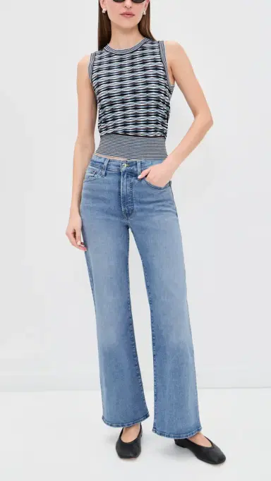 Madewell The Wide Leg Jeans Coastal Blue Wash | Thumbnail 5 Madewell The Wide Leg Jeans Coastal Blue Wash | Thumbnail 5