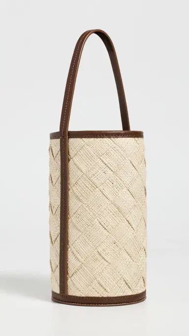 Poolside Bags The Cylinder Bag Natural One Size | Thumbnail 4 Poolside Bags The Cylinder Bag Natural One Size | Thumbnail 4