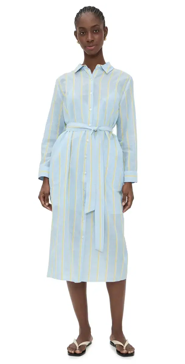 Kimora Shirtdress Blue