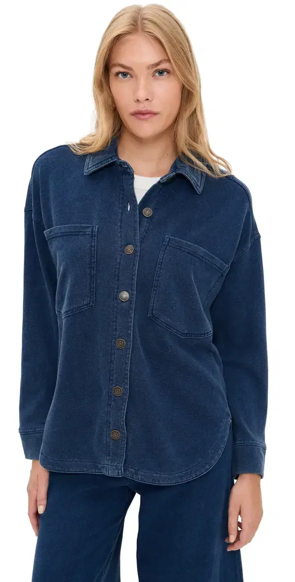 All Day Knit Denim Jacket Indigo