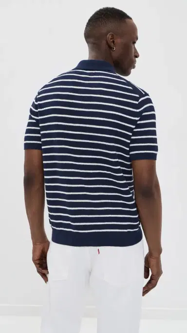 Polo Ralph Lauren Johnny Collar Polo Bright Navy Combo M | Thumbnail 3