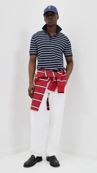 Polo Ralph Lauren Johnny Collar Polo Bright Navy Combo M | Thumbnail 5