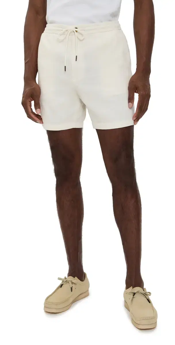 RAILS Archer Drawstring horts 6 Ecru