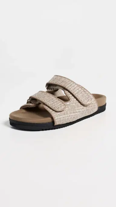 ROAM The Double Slider Sandals Natural | Thumbnail 2