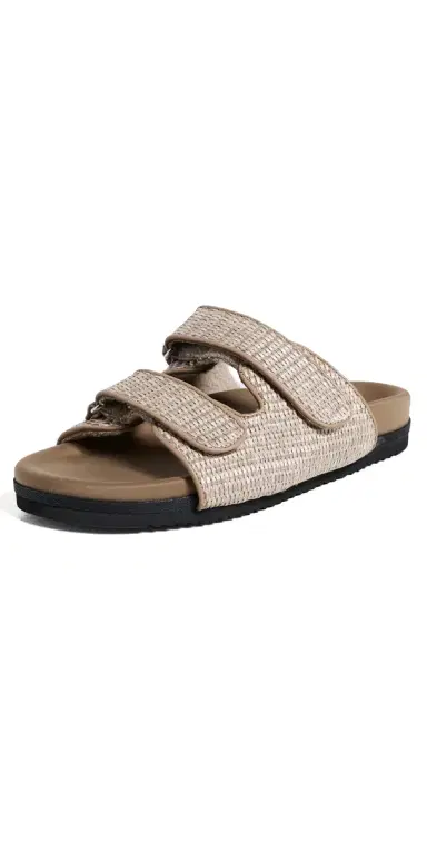 ROAM The Double Slider Sandals Natural | Thumbnail 1