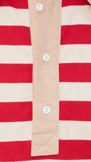 State & Lake Bobbi Polo Red/Ivory L | Thumbnail 6 State & Lake Bobbi Polo Red/Ivory L | Thumbnail 6