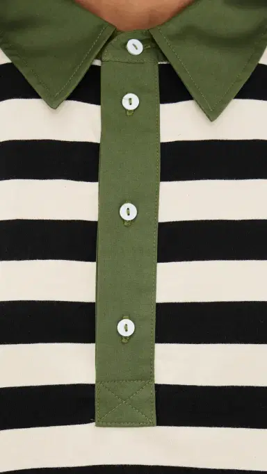State & Lake Bobbi Polo Black/Ivory M | Thumbnail 6 State & Lake Bobbi Polo Black/Ivory M | Thumbnail 6