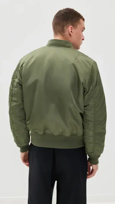 Alpha Industries MA-1 Heritage Fit Flight Jacket Sage | Thumbnail 3