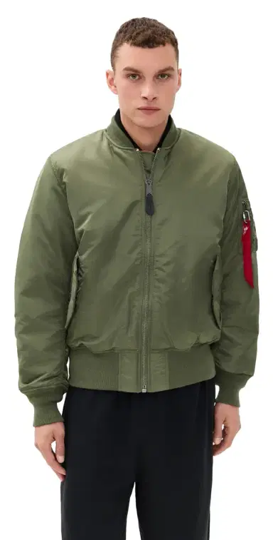 Alpha Industries MA-1 Heritage Fit Flight Jacket Sage | Thumbnail 1