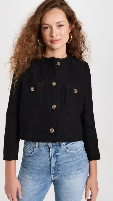 Ba&sh Meredith Jacket Black 0 | Thumbnail 2