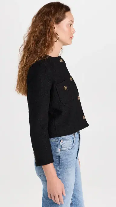Ba&sh Meredith Jacket Black 0 | Thumbnail 4