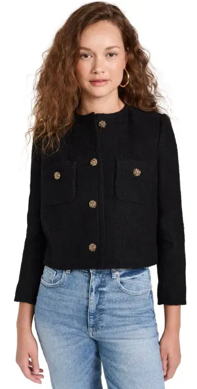 Ba&sh Meredith Jacket Black 0 | Thumbnail 1