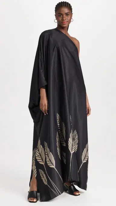 DIARRABLU Satu Dress Palms Noir M | Thumbnail 2