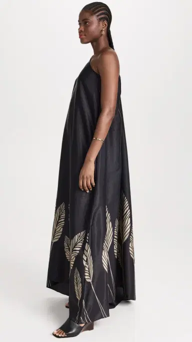 DIARRABLU Satu Dress Palms Noir M | Thumbnail 4