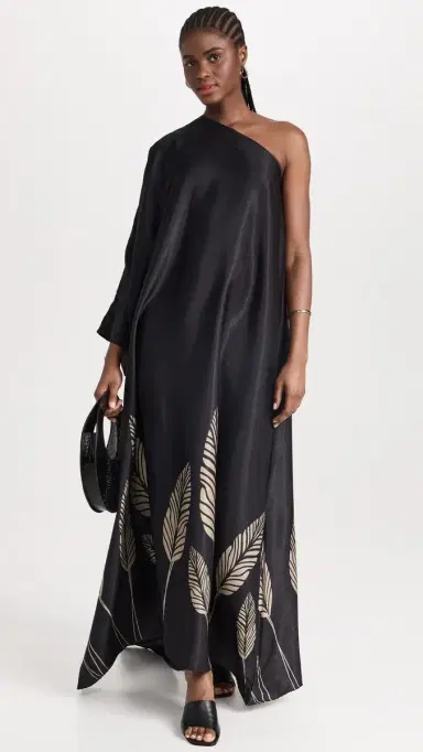DIARRABLU Satu Dress Palms Noir M | Thumbnail 5