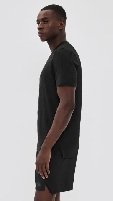 Adidas Designed For Training Workout Tee Black L | Thumbnail 4