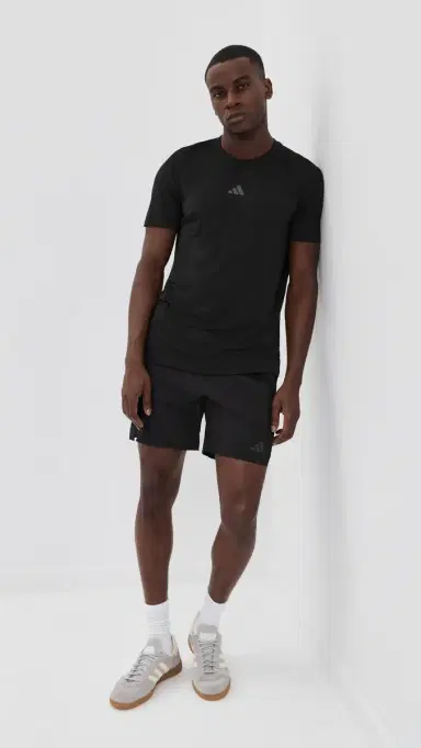 Adidas Designed For Training Workout Tee Black L | Thumbnail 5