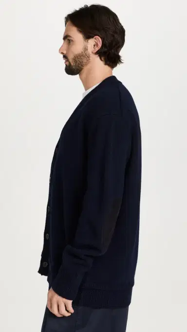 Maison Margiela Elbow Patch Cardigan | Thumbnail 4