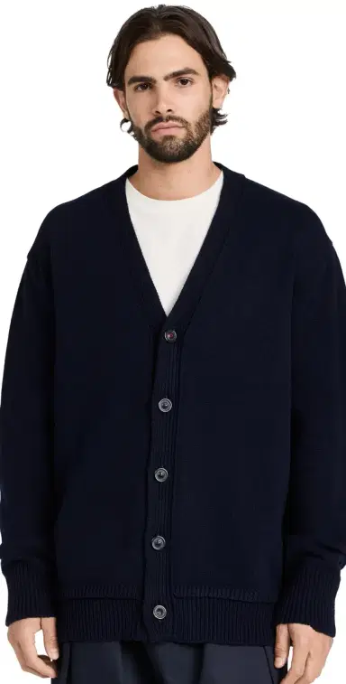 Maison Margiela Elbow Patch Cardigan | Thumbnail 1