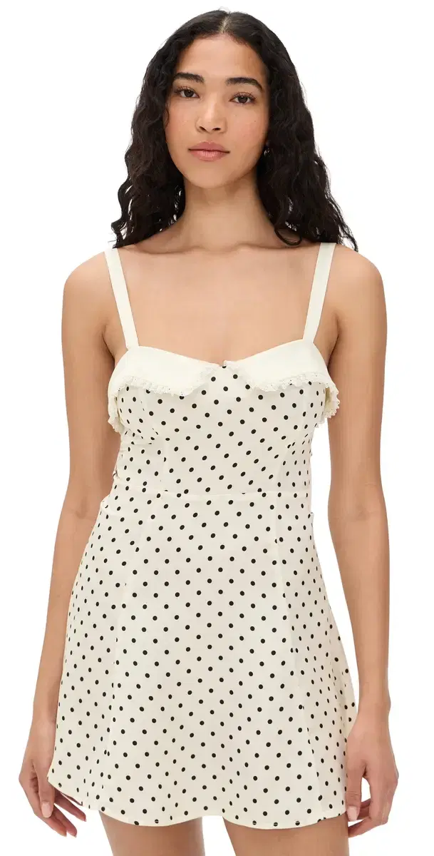 Minnie Dot Mini Dress Red