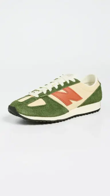 New Balance 471 Sneakers Beige/Green | Thumbnail 2