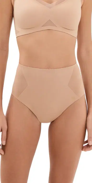 Honeylove Crossover Briefs Sand | Thumbnail 1