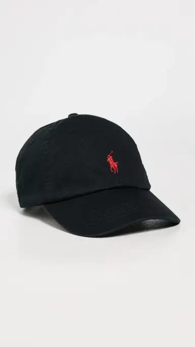 Polo Ralph Lauren Classic Sport Cap Polo Black/RL2000 Red One Size | Thumbnail 2